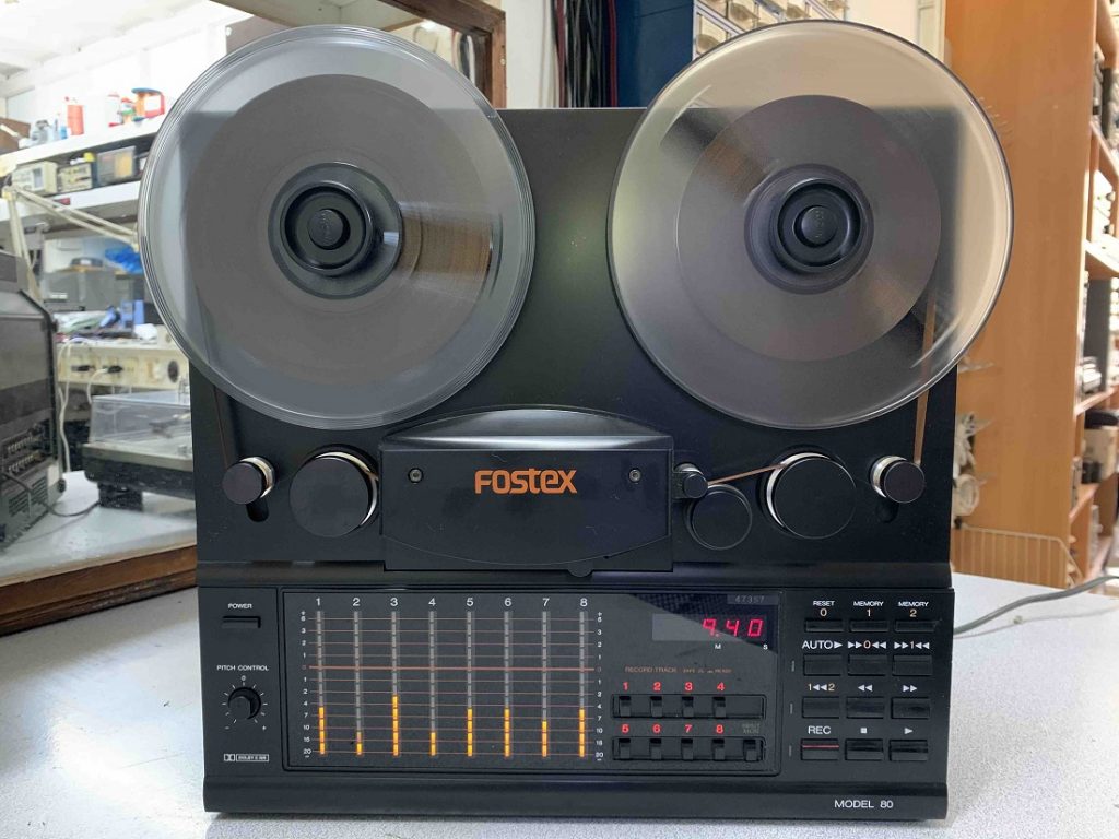 Service Fostex model 80 reel to reel Service Sound