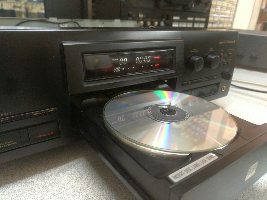 εγγραφη cd με pioneer cd recorder