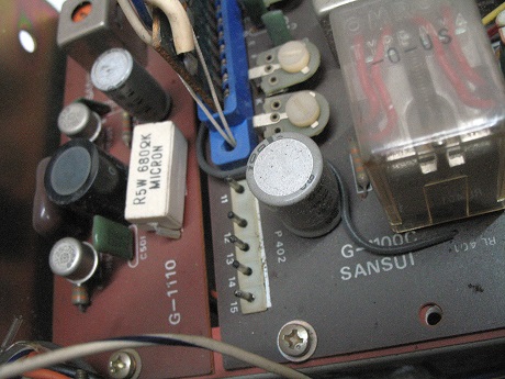 sansui sd-5000 capacitors
