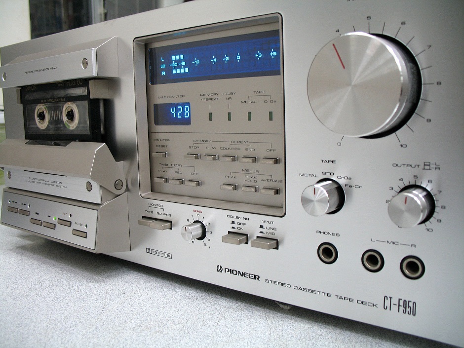 ct-f950 pioneer stereo cassete deck