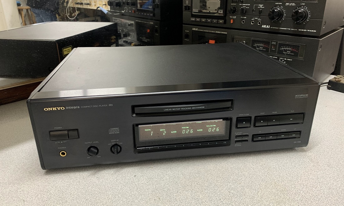 dx-708 onkyo integra cd player service