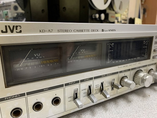 jvc kd-a7 cassette deck service
