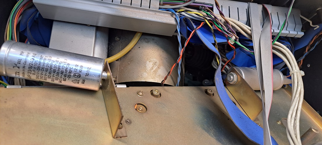 studer a-810 reel to reel spooling motors capacitors replace