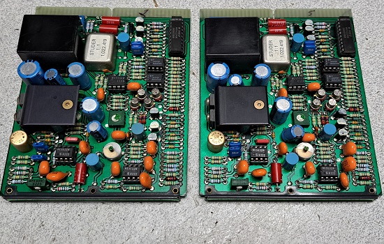 studer line amplifier capacitors replace