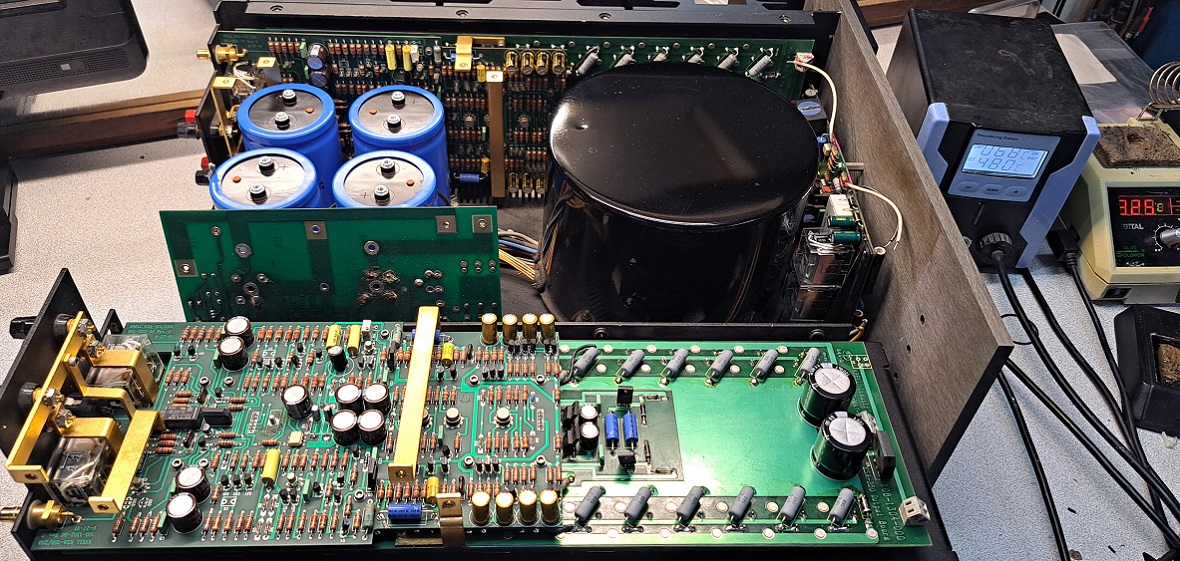 krell ksa-250 επισκευή ενισχυτή